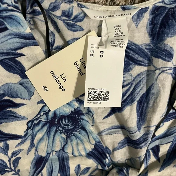 H&M linen set, XS - Picture 4 of 7